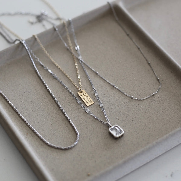 Silver Layering chain