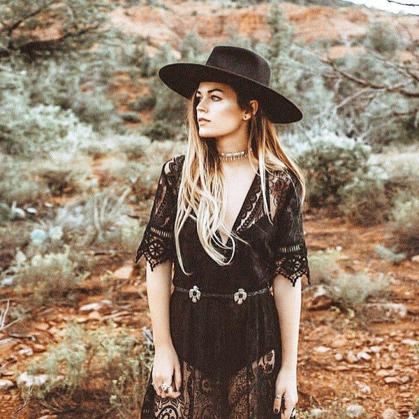 Thunderbird Fringe Concho Belt