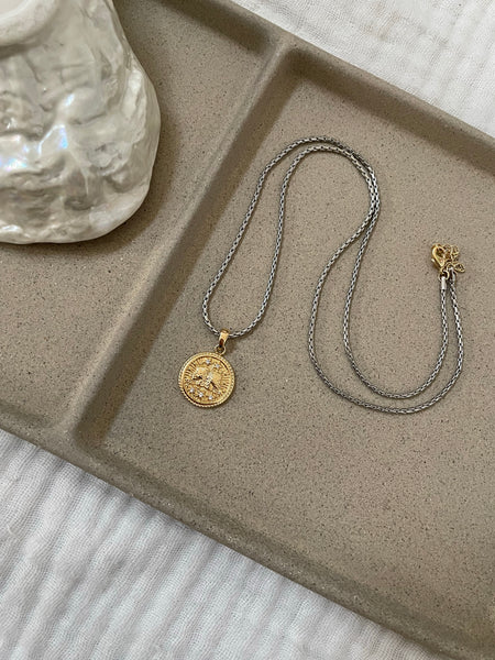 Zodiac Coin | Mixed Metal