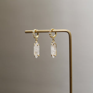 Opal Crystal Earring