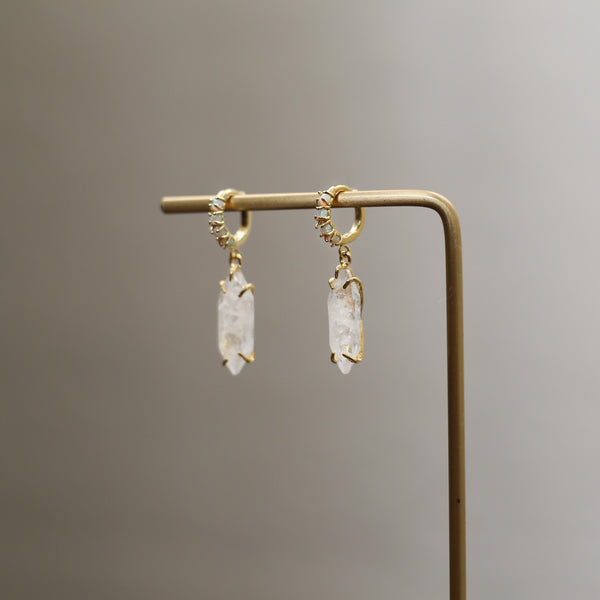 Opal Crystal Earring