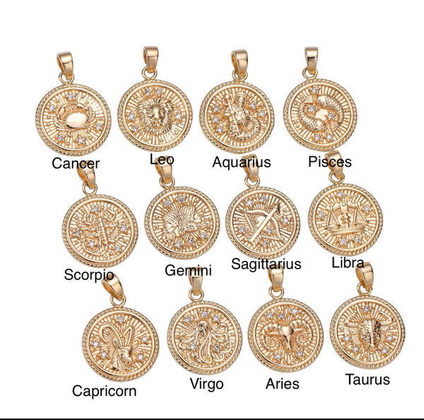 Zodiac Coin | Mixed Metal