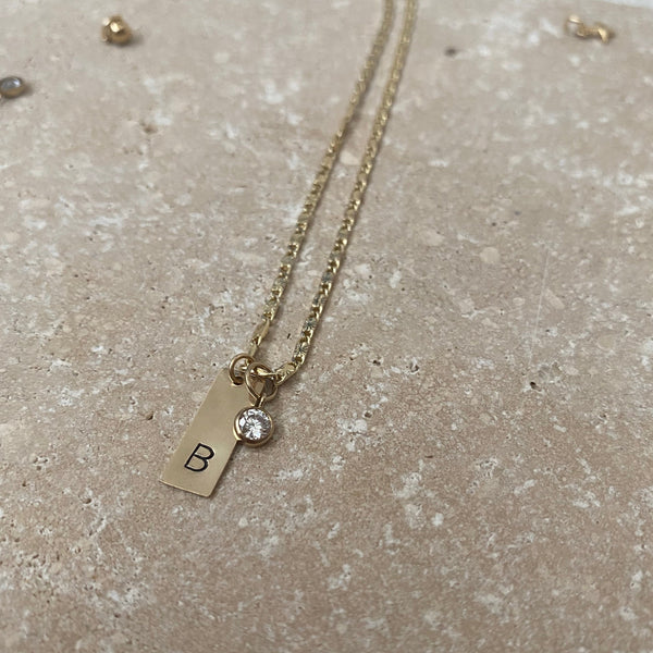 Tiny Birthstone Charm